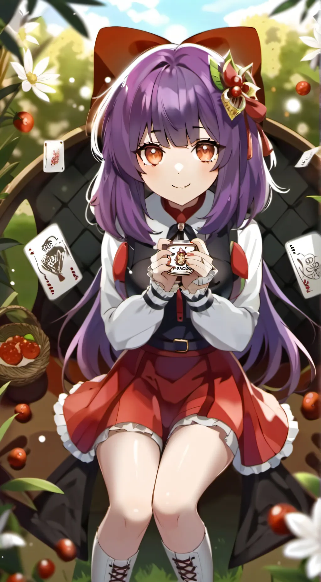 ai character: Milly  background