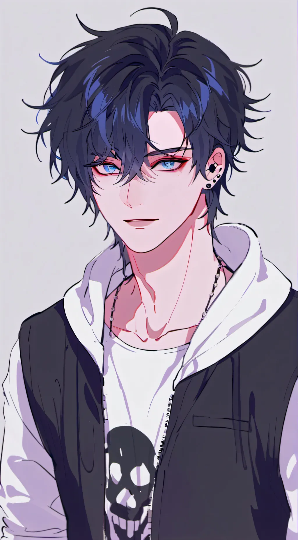 ai character: Ebony background