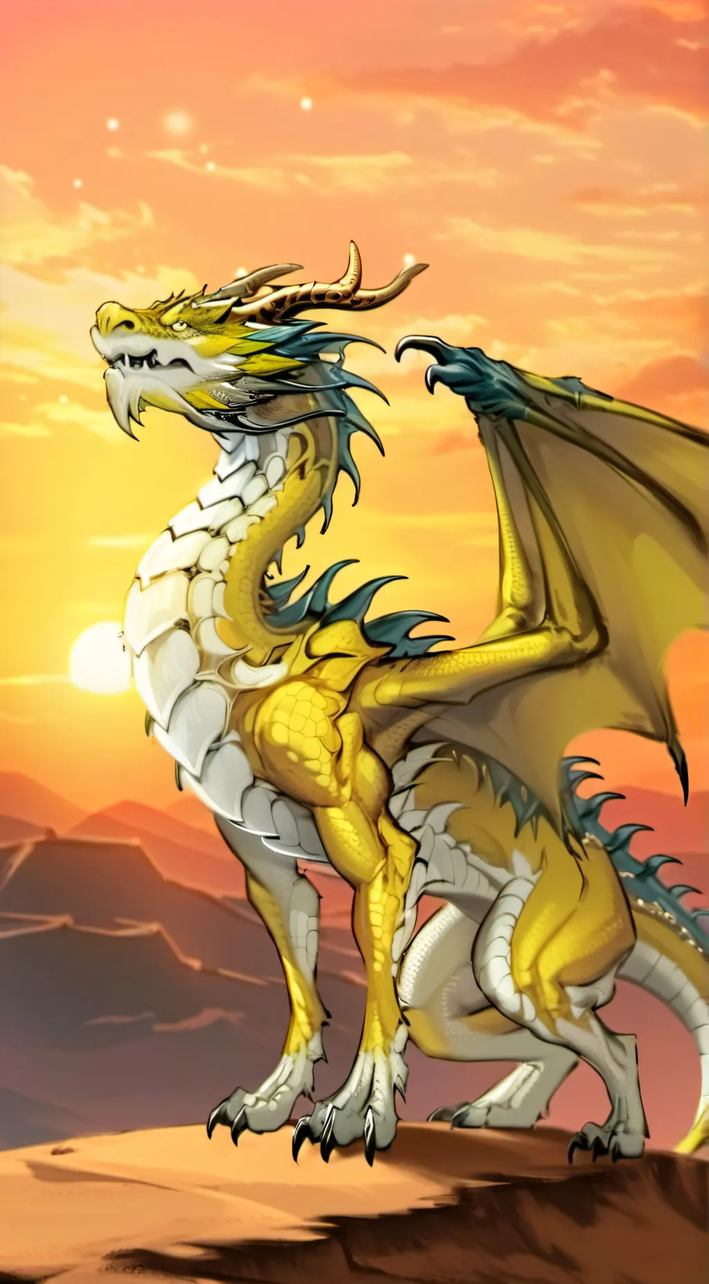 ai character: Qibli ~WOF~ background