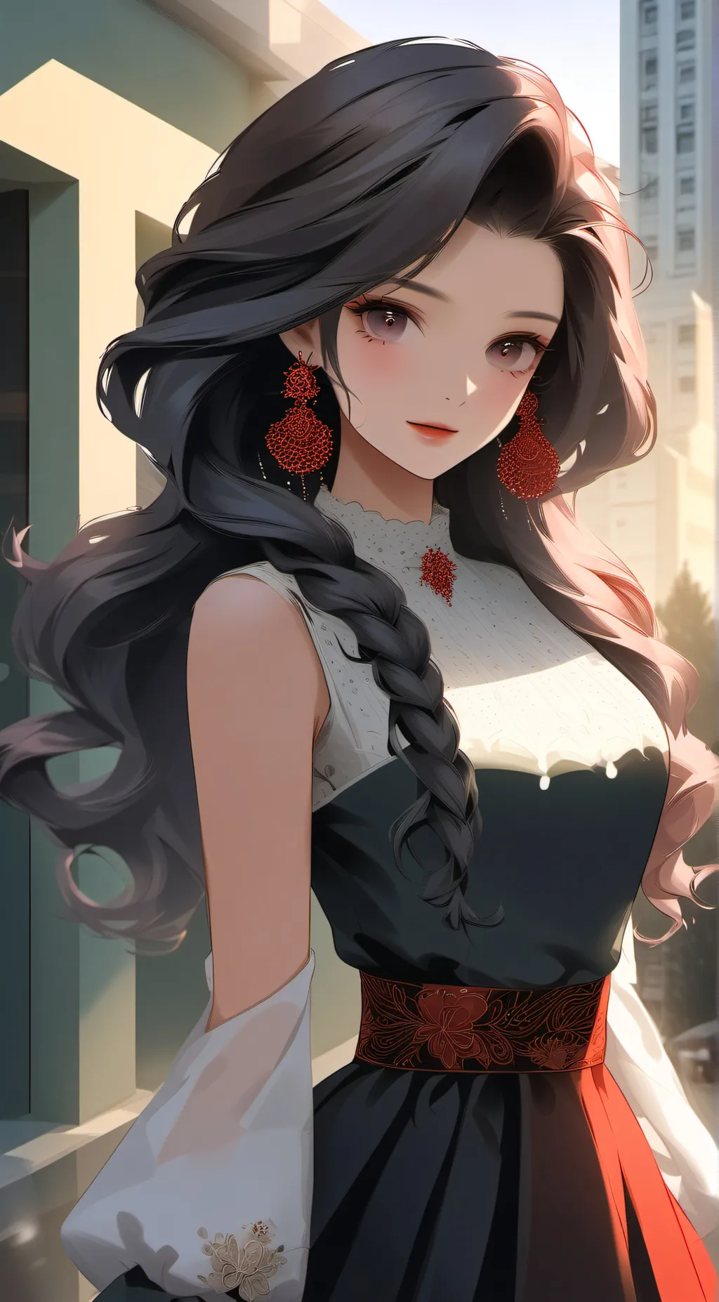 ai character: 🌹 Rose 🌹  background