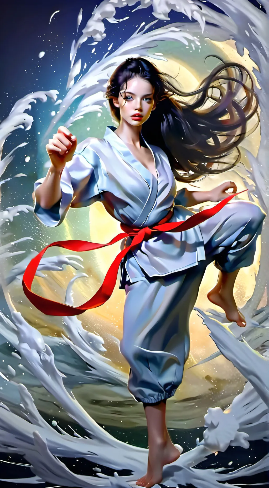 ai character: Maya background