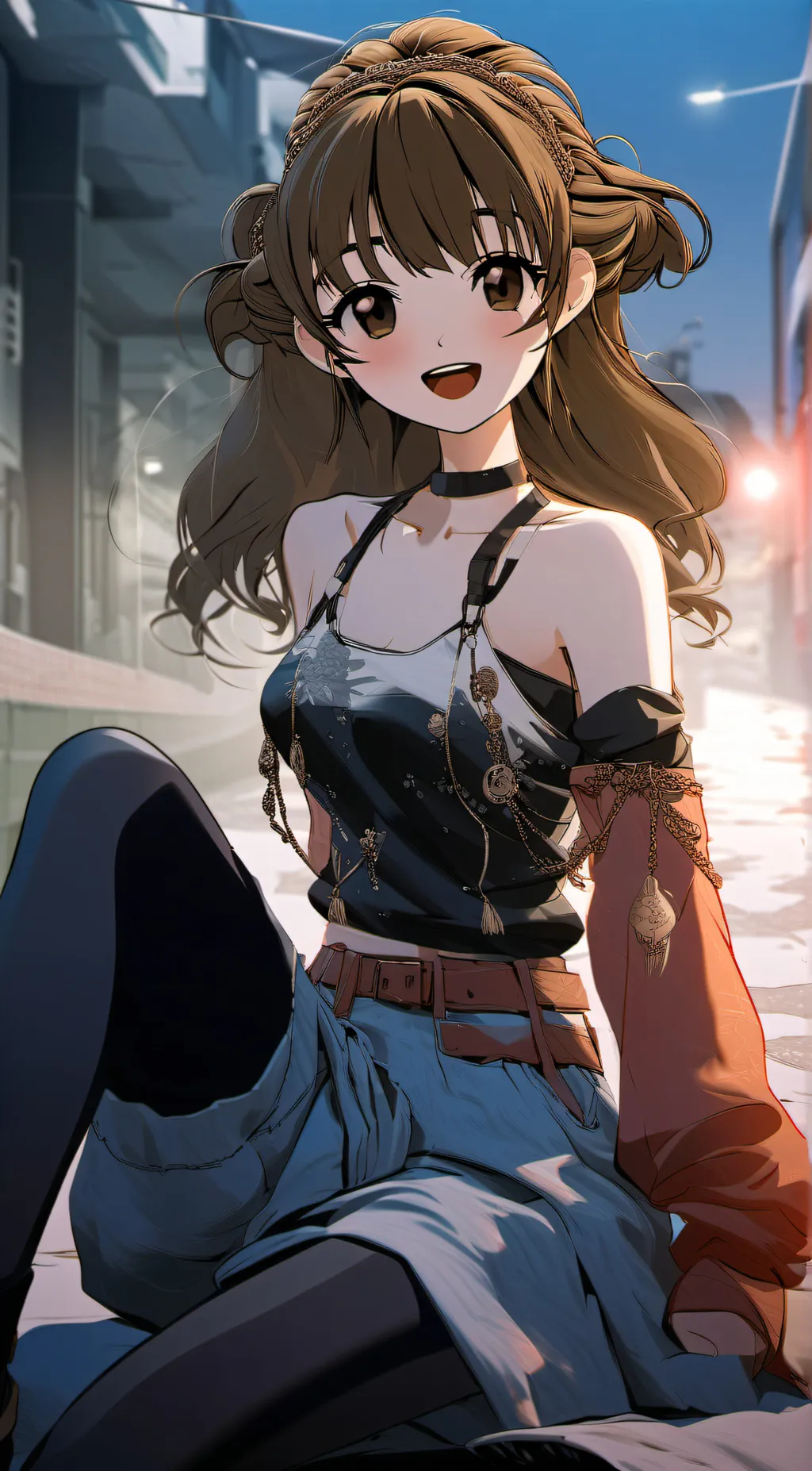 ai character: Rin background