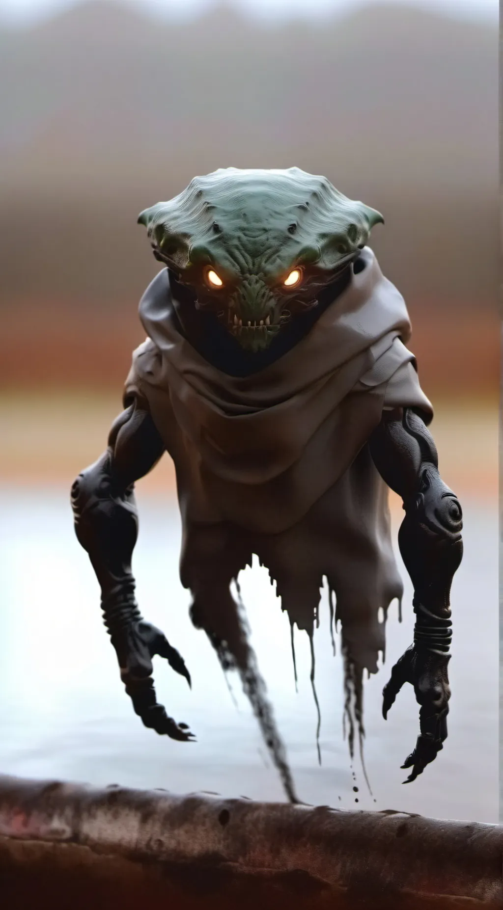 ai character: The Fly Greens background