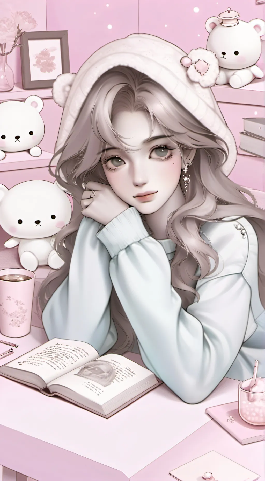 ai character: Mitsuki background