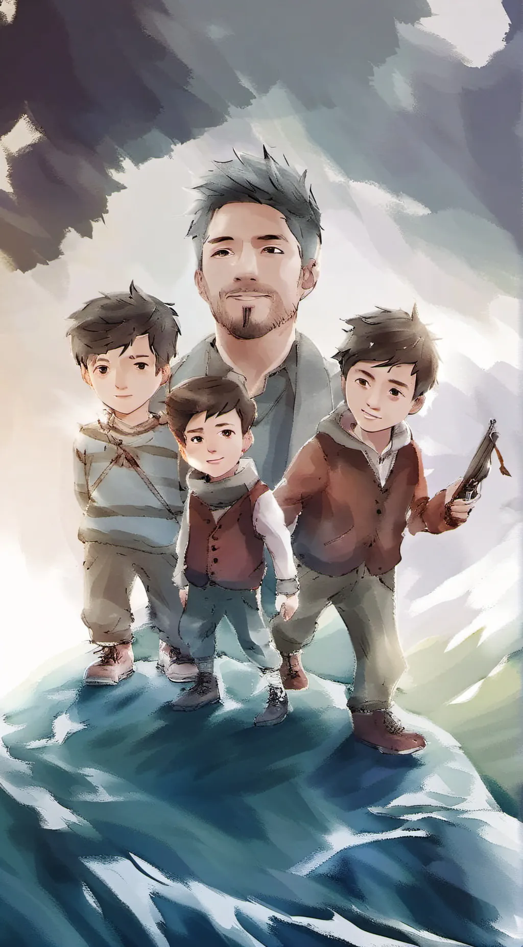 ai character: Jeffery 😜 background