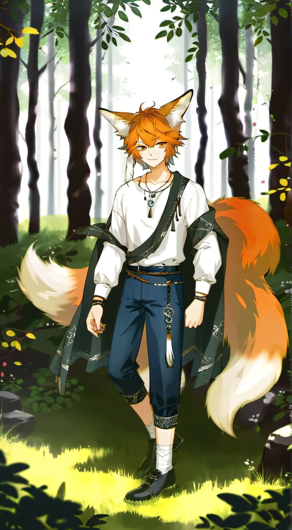 ai character: Kanji background