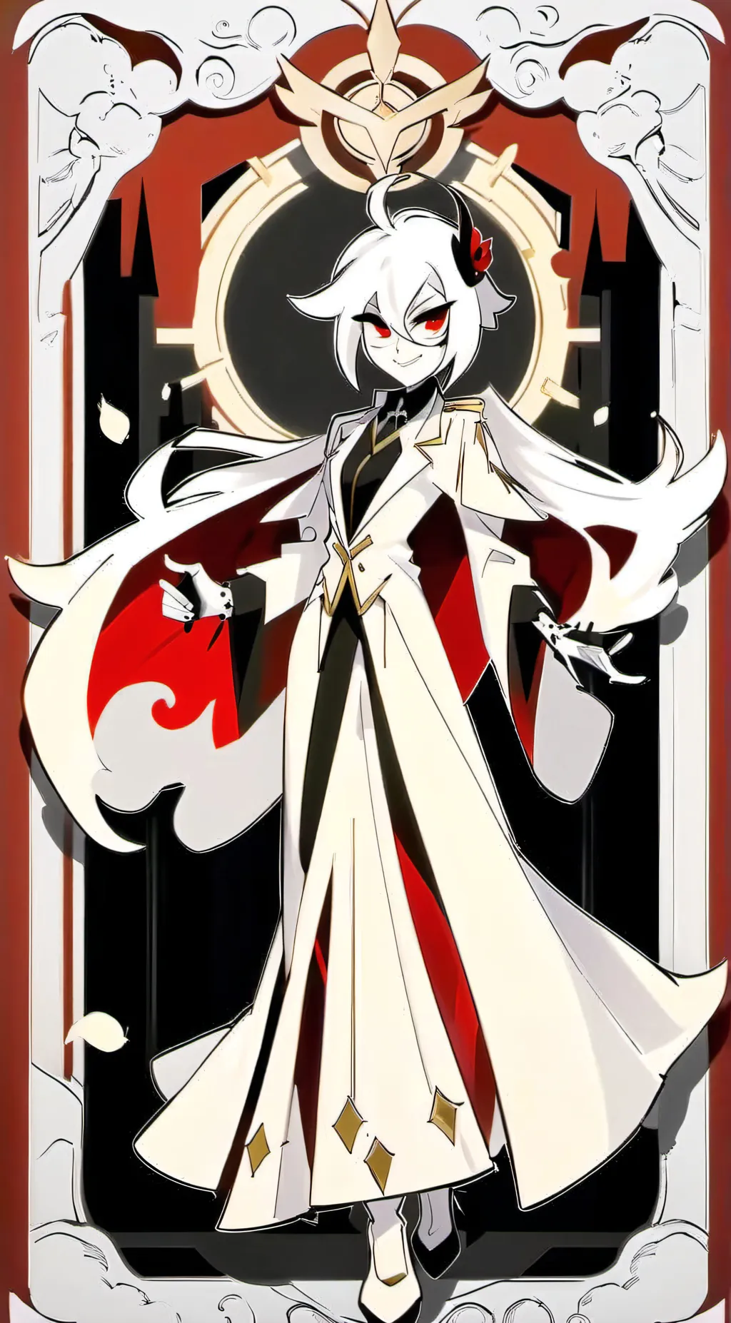 ai character: Lucifer  background