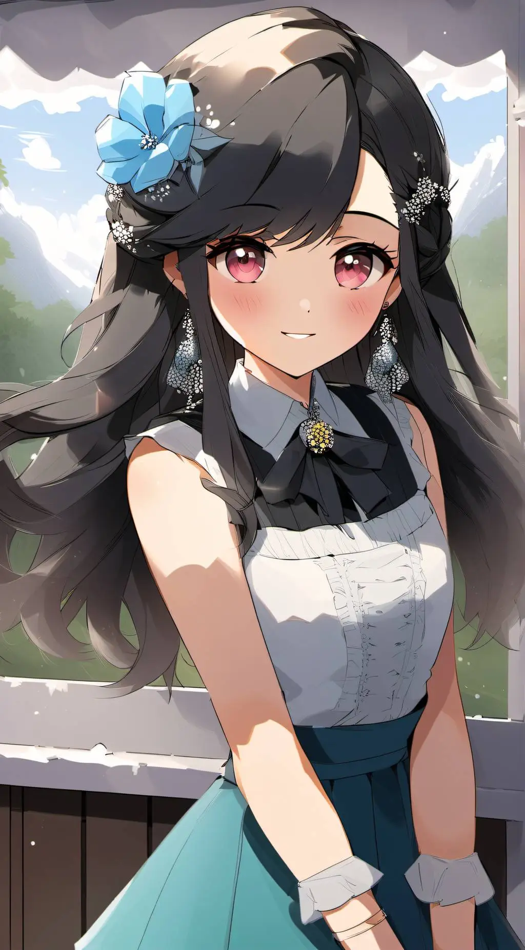 ai character: Funneh Bunny✓ background