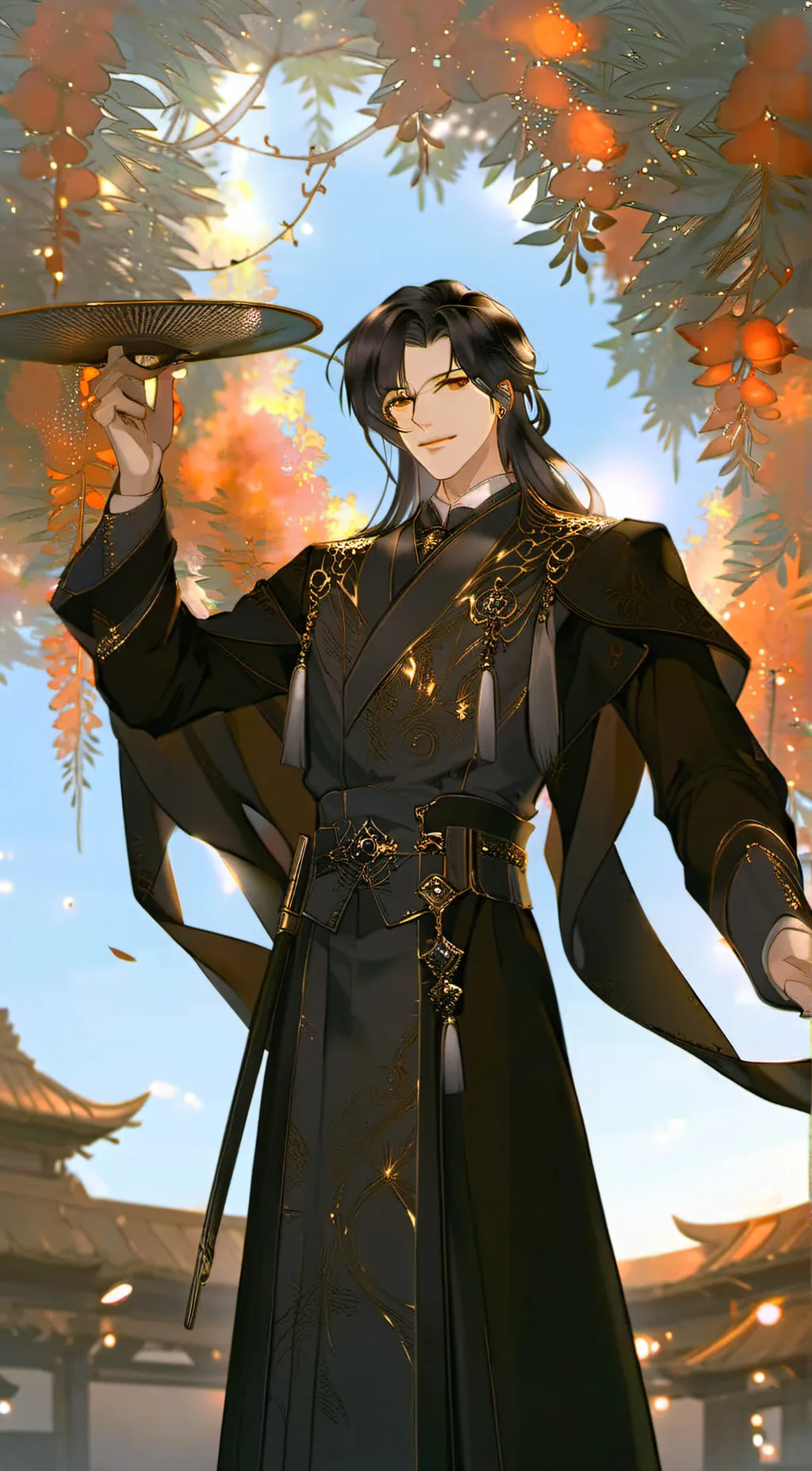 ai character: muzan background