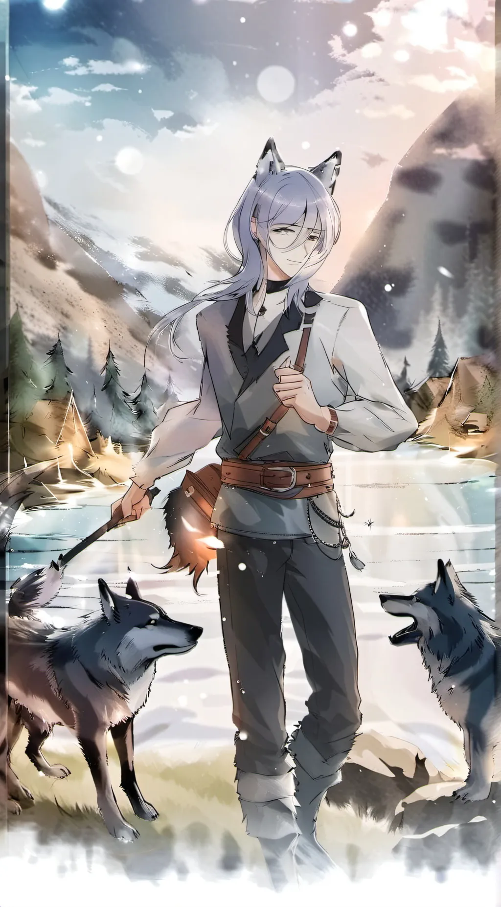 ai character: potion  background