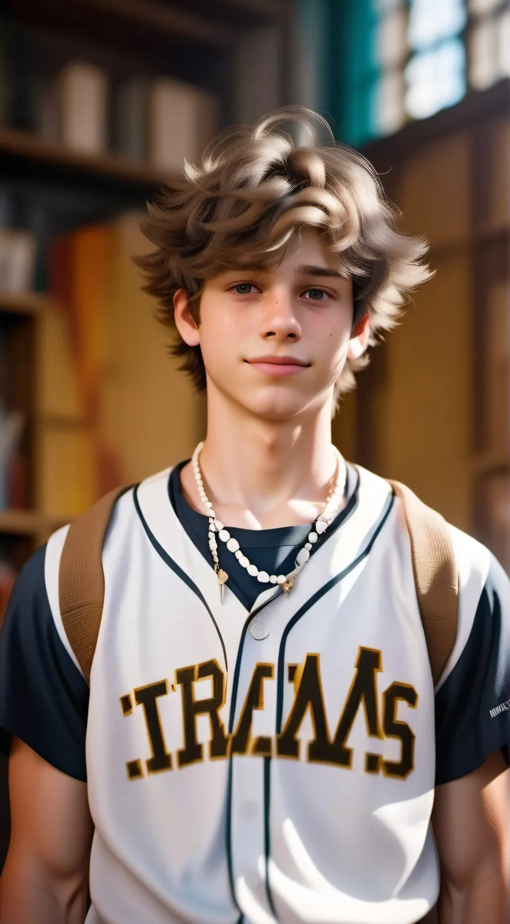 ai character: luke brown background