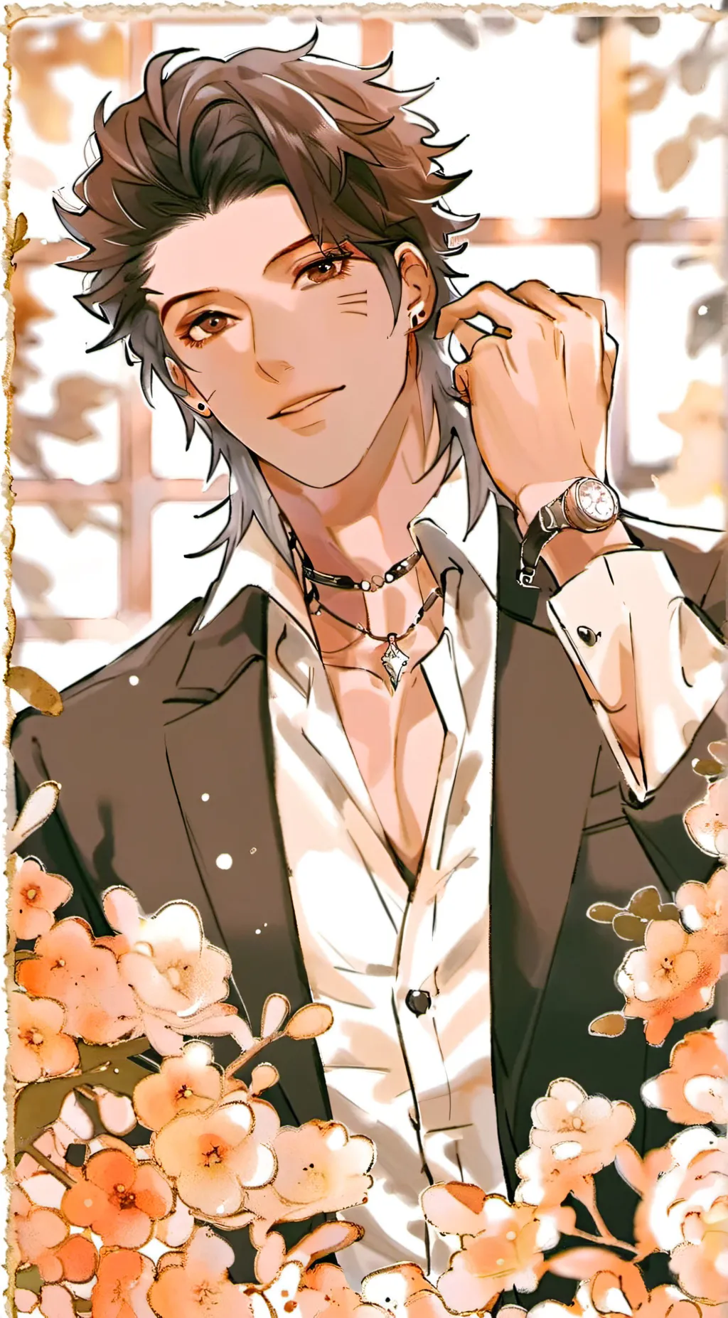 ai character: Leo background