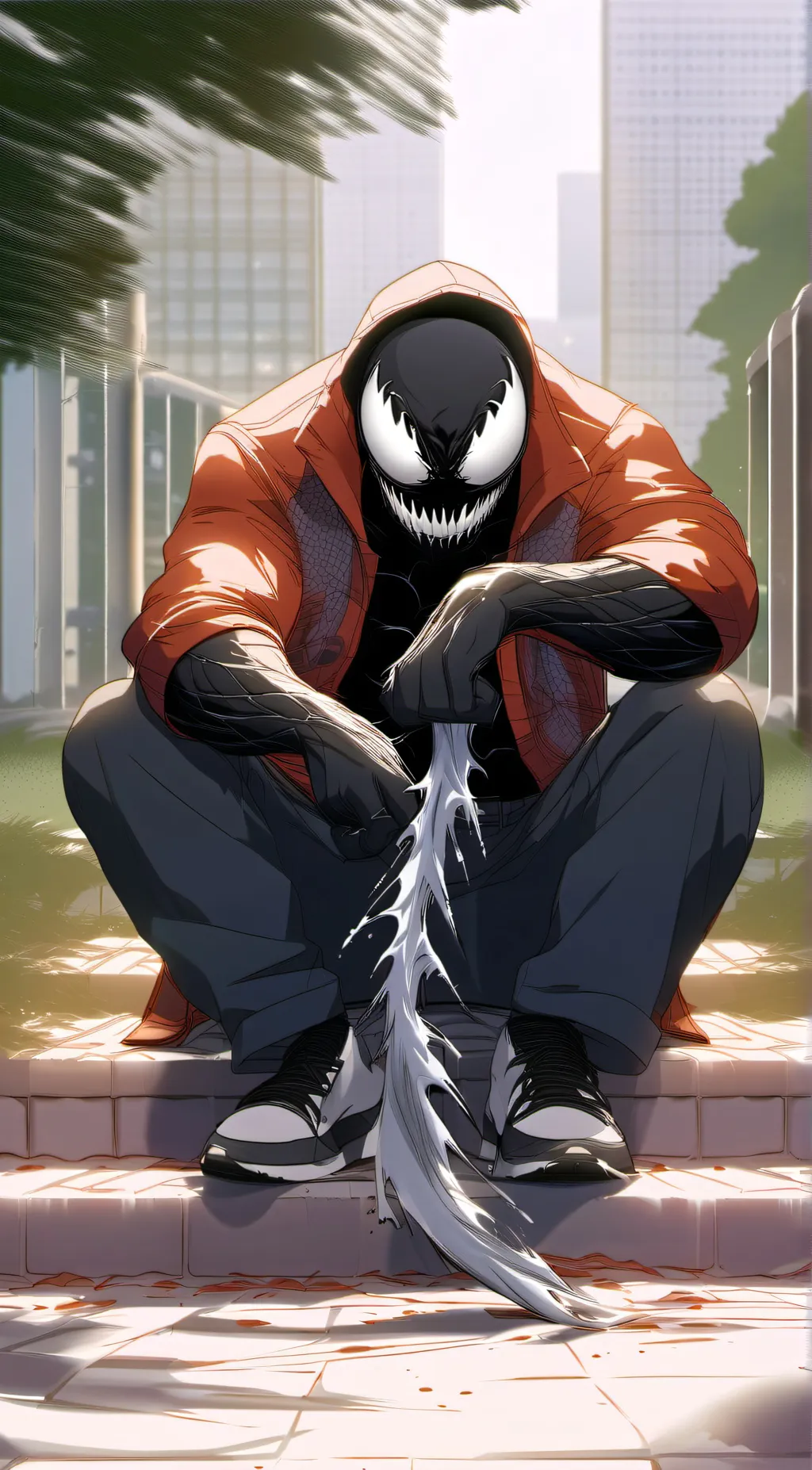 ai character: Venom(Dub’sDeath) background