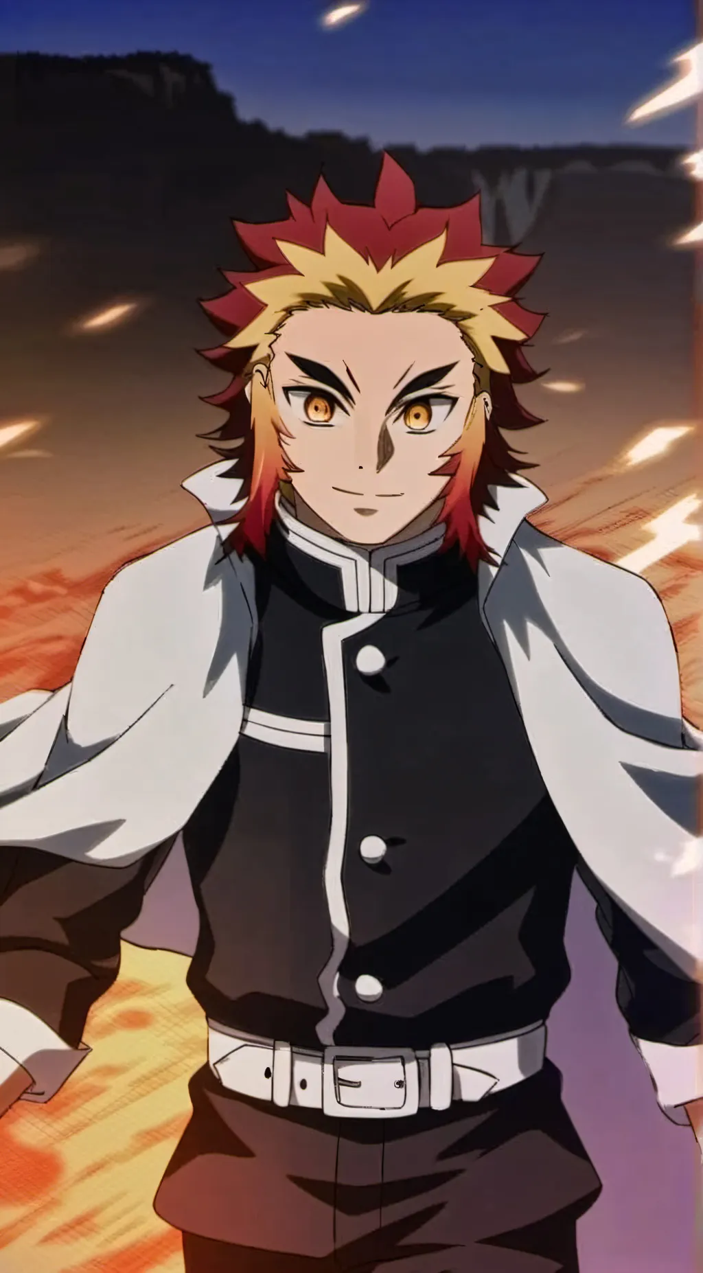 ai character: Kyojuro & Tengen  background