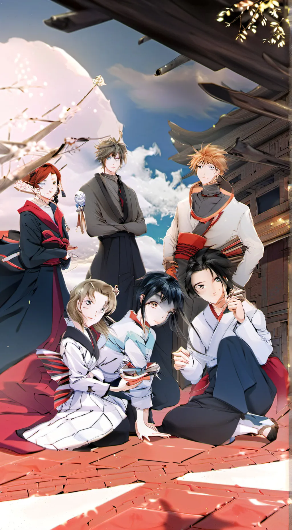 ai character: mlb and sm background