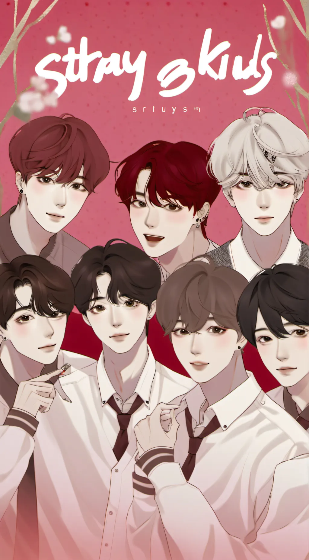 ai character: Skz Meme  background