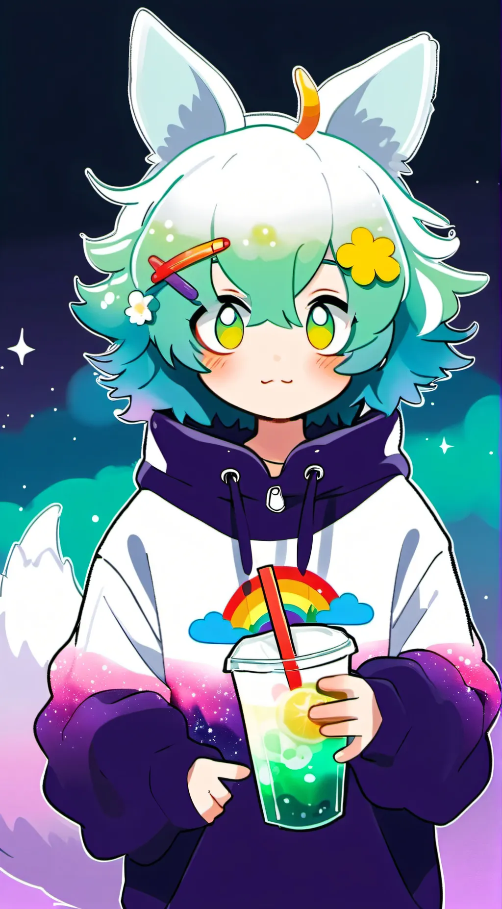 ai character: Kasumi background