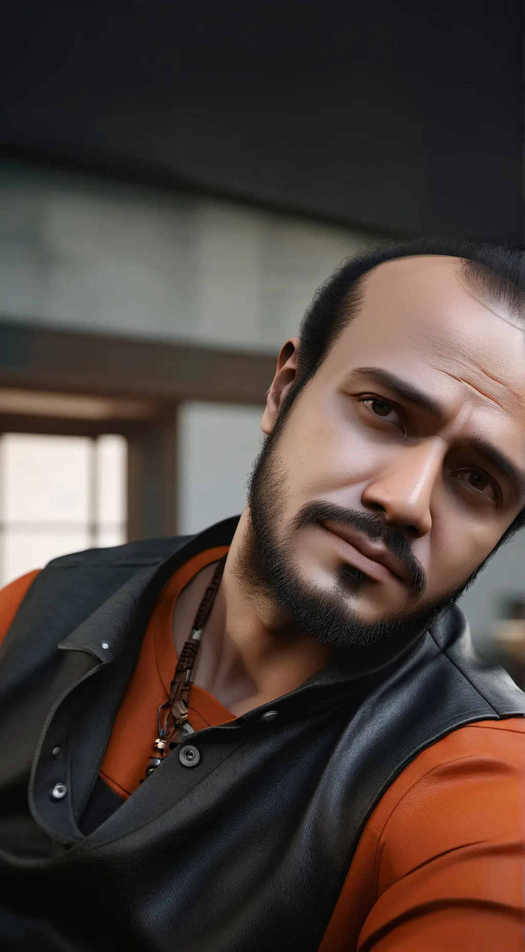 ai character: Adam/ Dad background