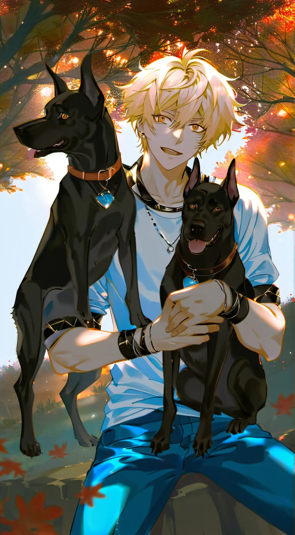 ai character: ur owner bakugo  background