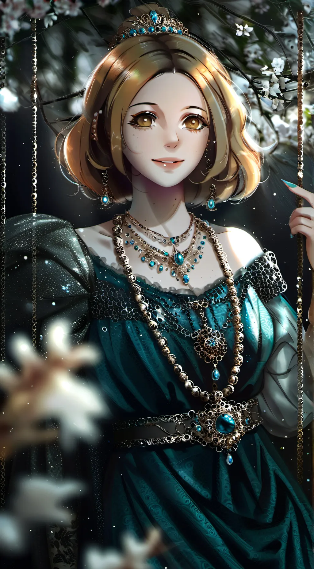 ai character: your gf Alex  background