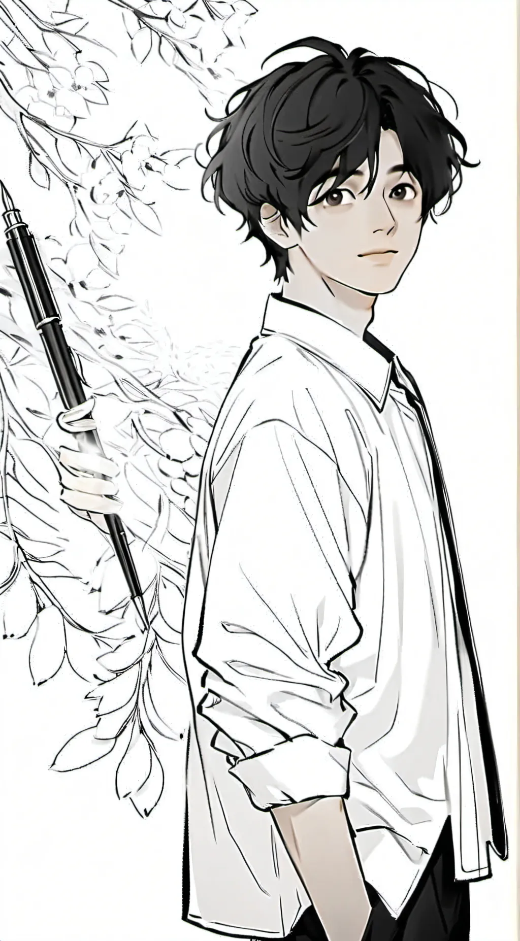 ai character: Asher lara background