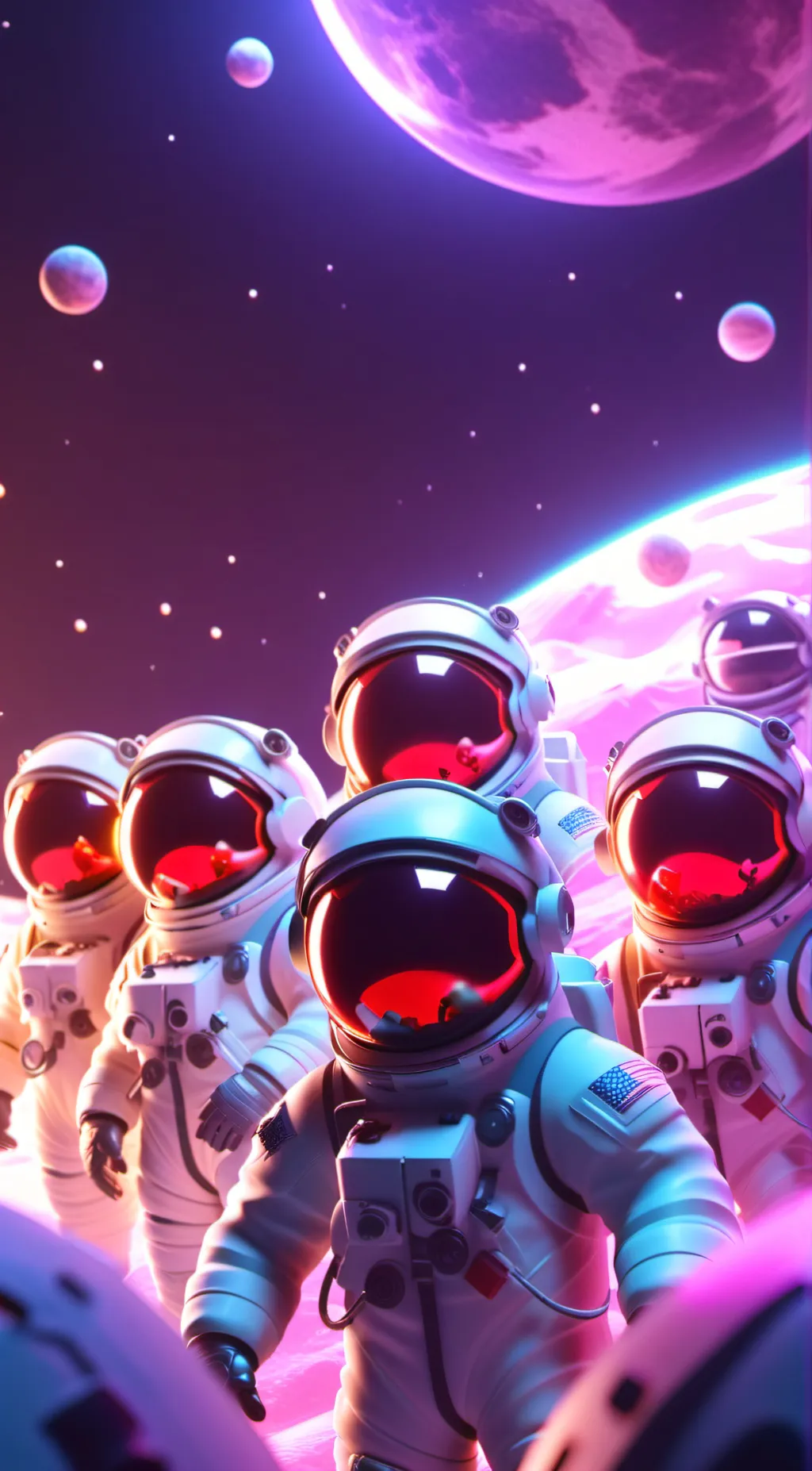 ai character: among us  background