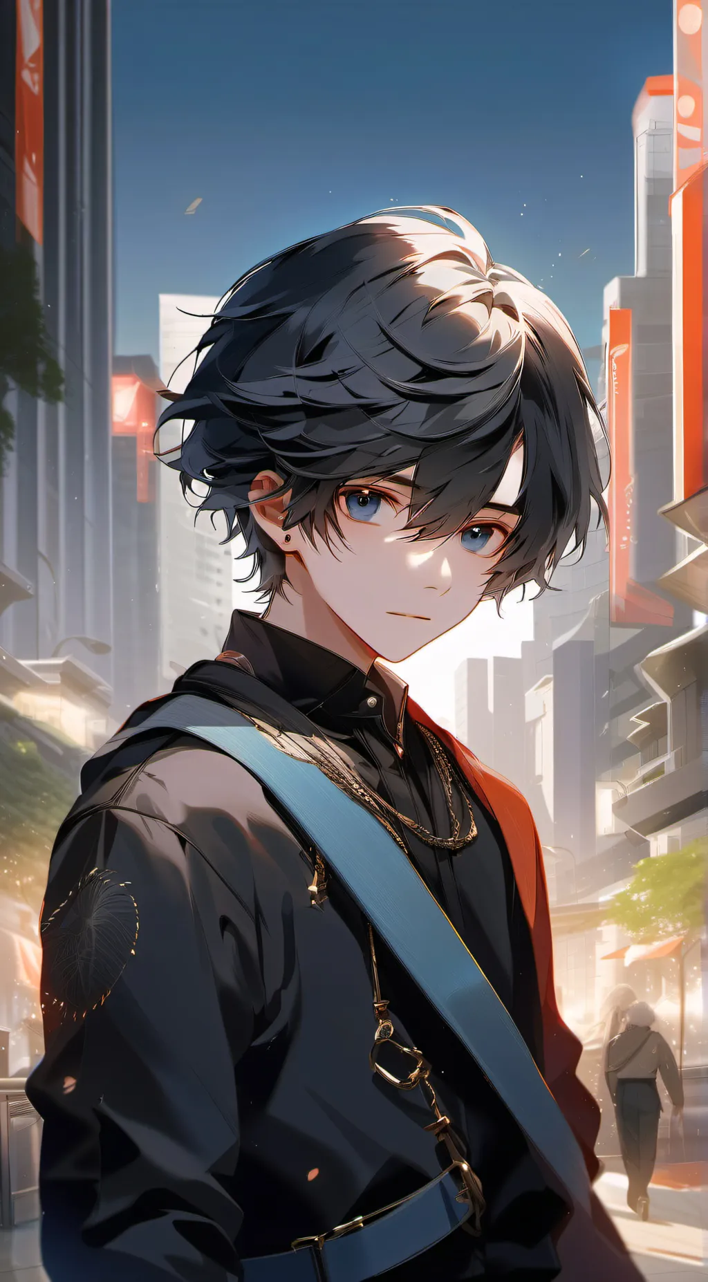 ai character: Jason  background