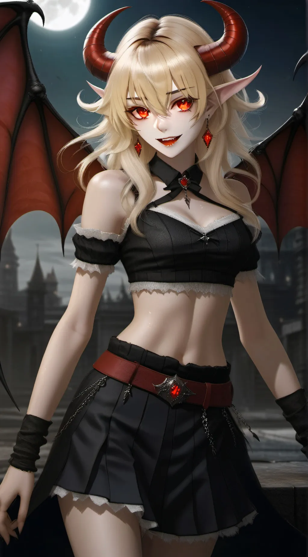 ai character: Rose firewood  background