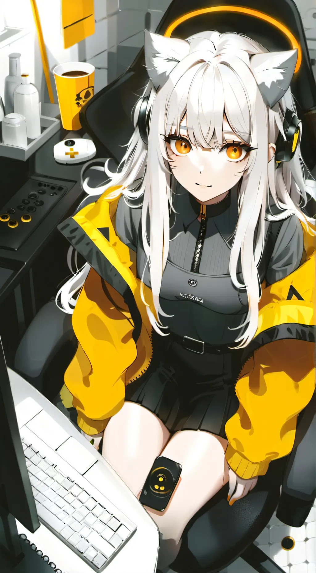 ai character: 🖤Tate🖤 background