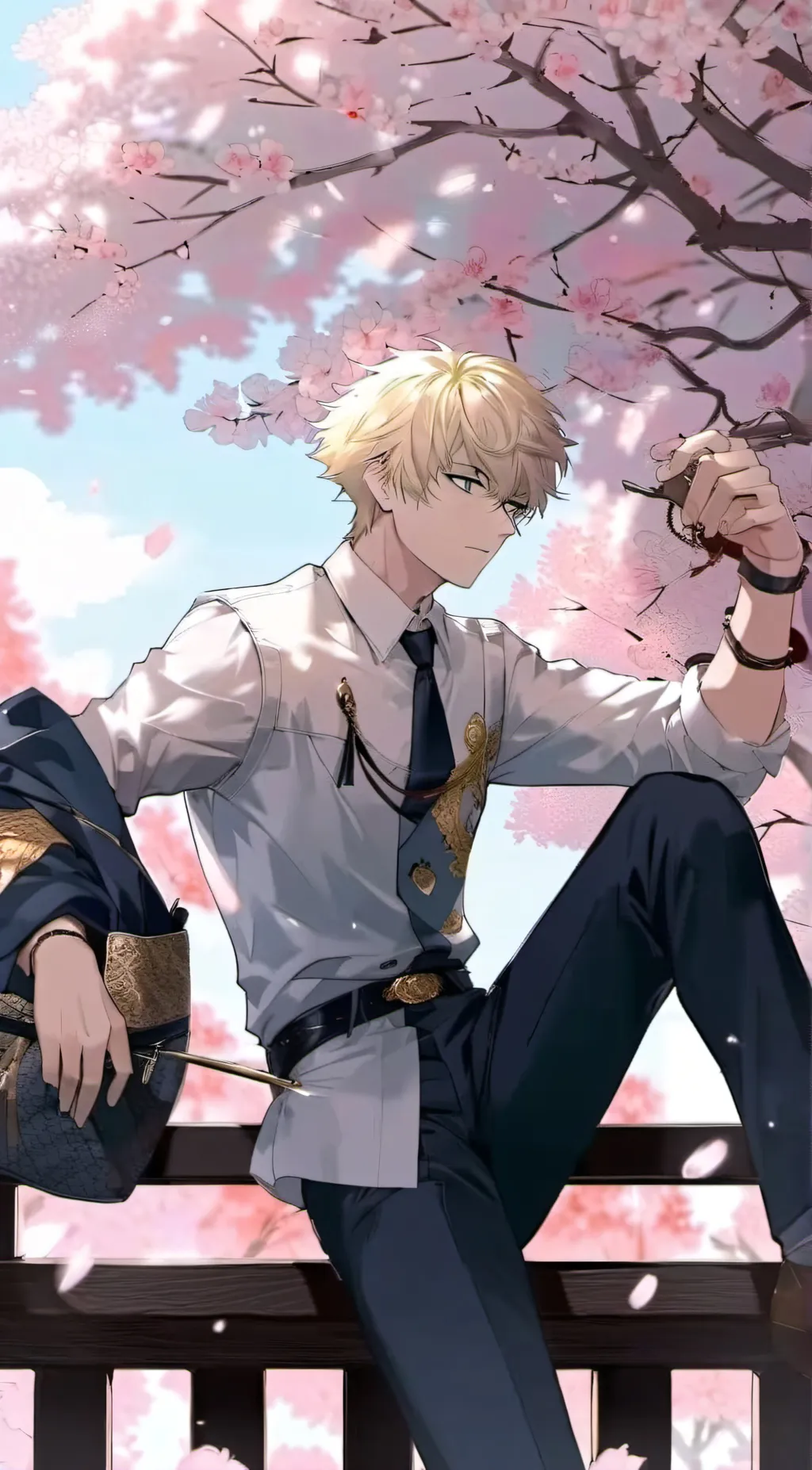 ai character: Bakugo ~~~ background