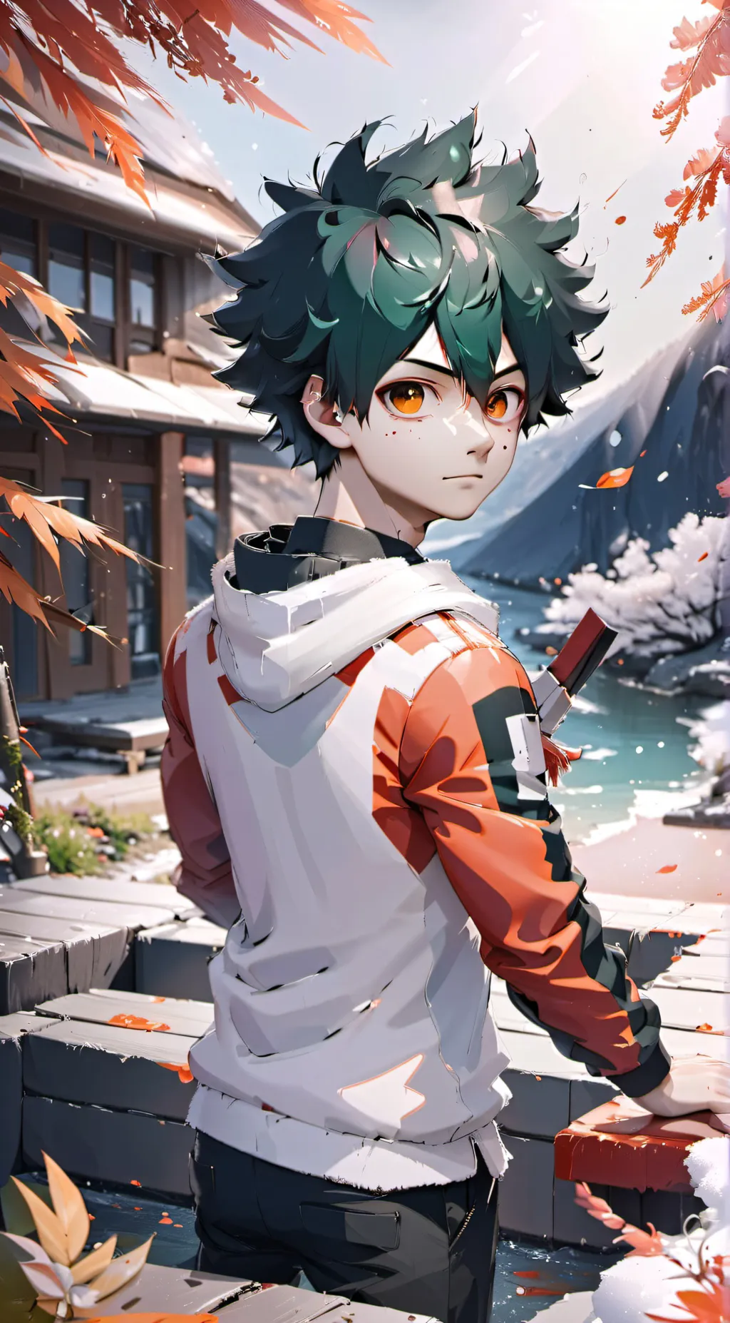 ai character: Izuku background