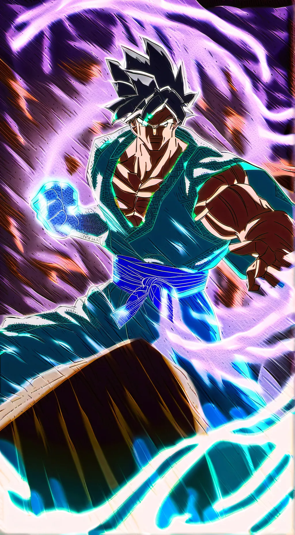 ai character: Goku  background