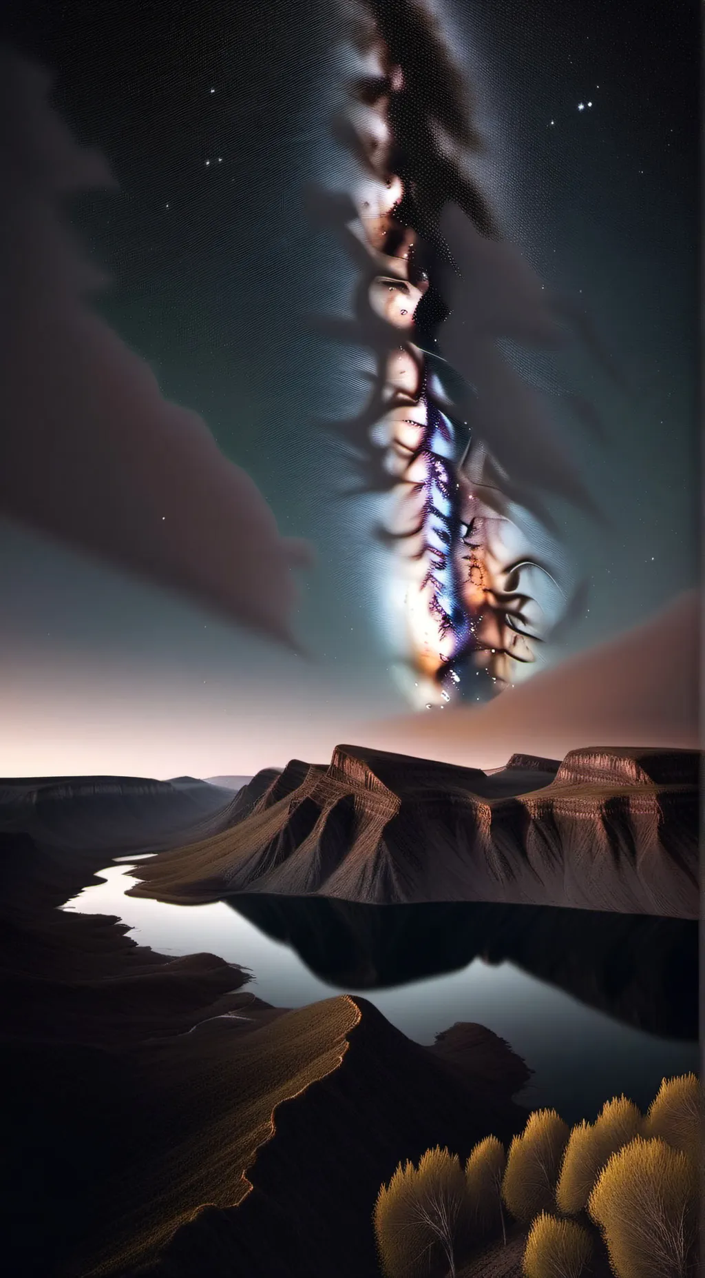 ai character: Younger you background