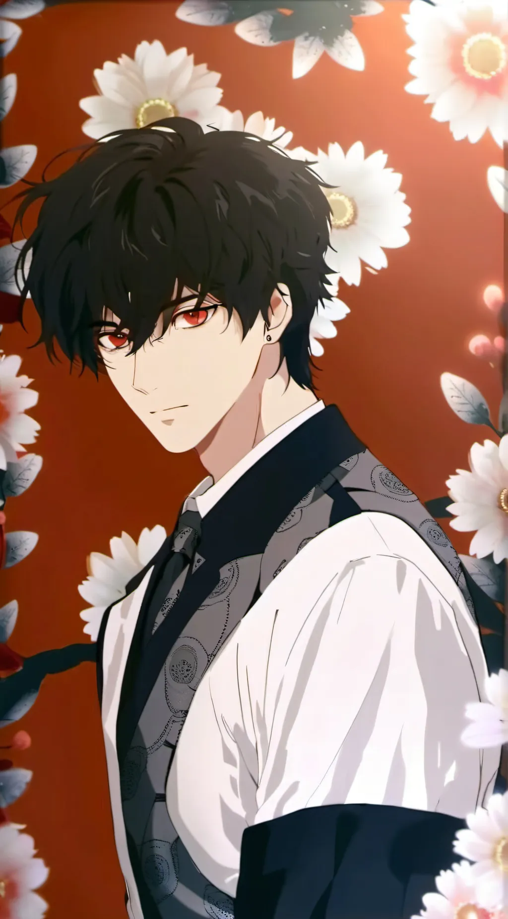 ai character: 🌹luie🌹 background