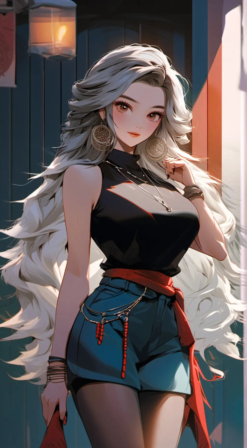 ai character: Selina background