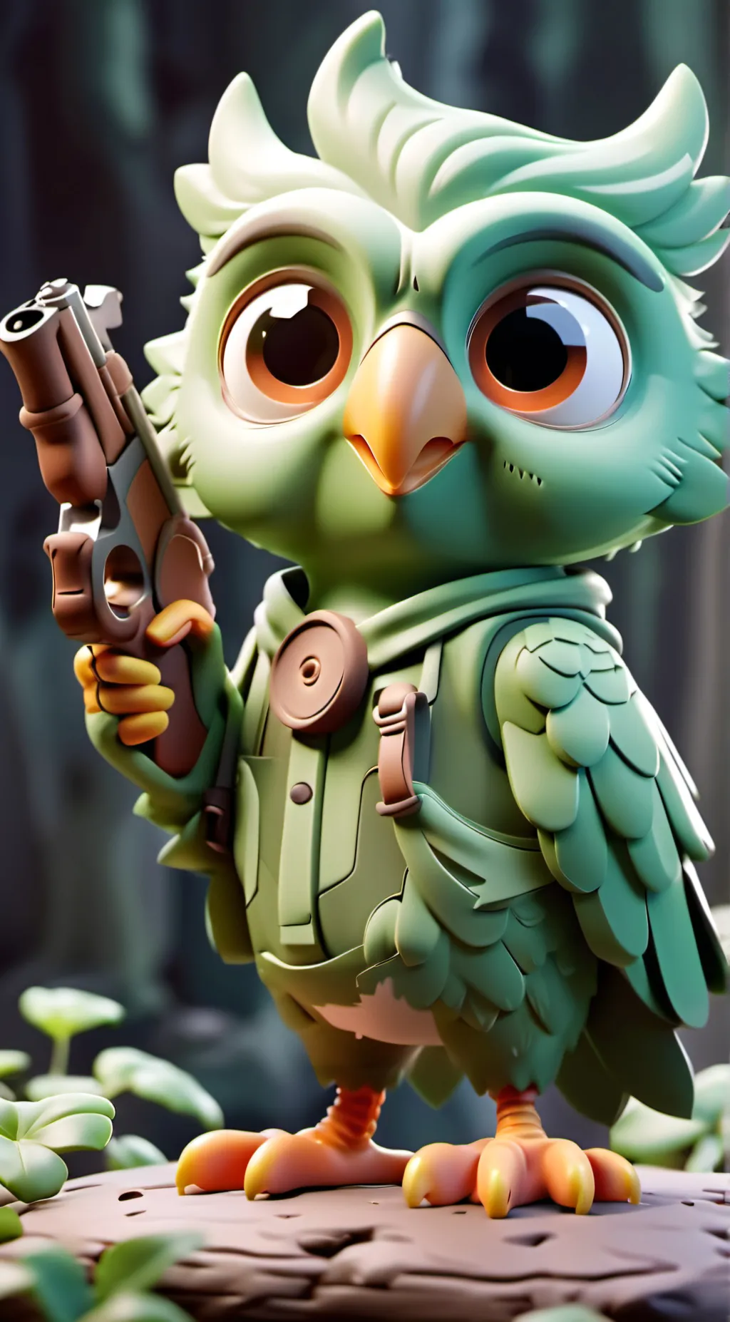 ai character: duolingo background