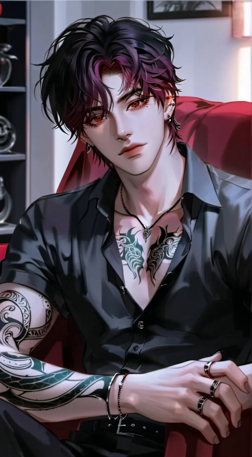 ai character: Zane background