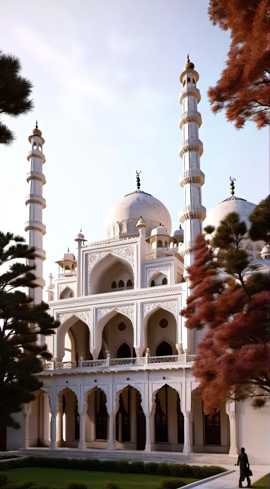 ai character: I S L A M <3 background