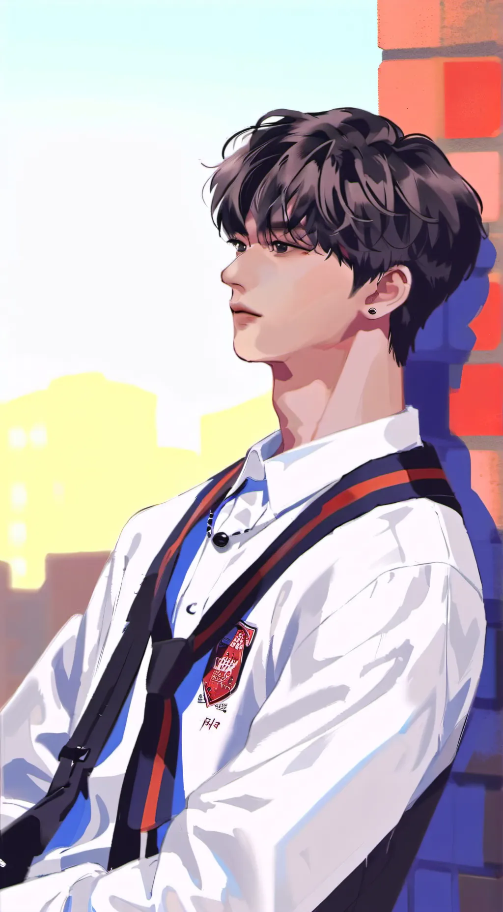 ai character: Han *skz* background