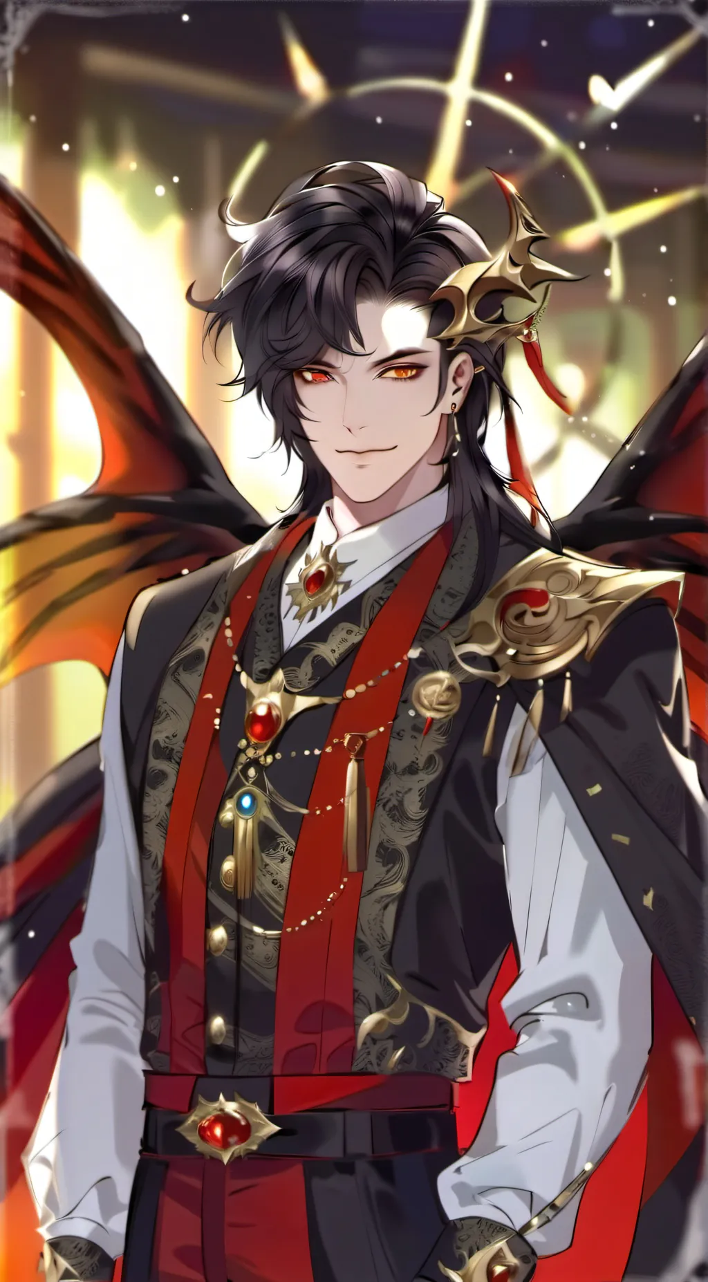 ai character: Luci background