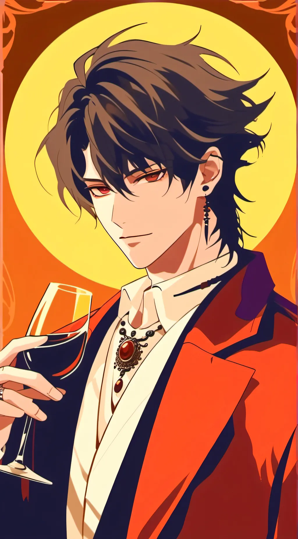 ai character: Lafayette Wolf background