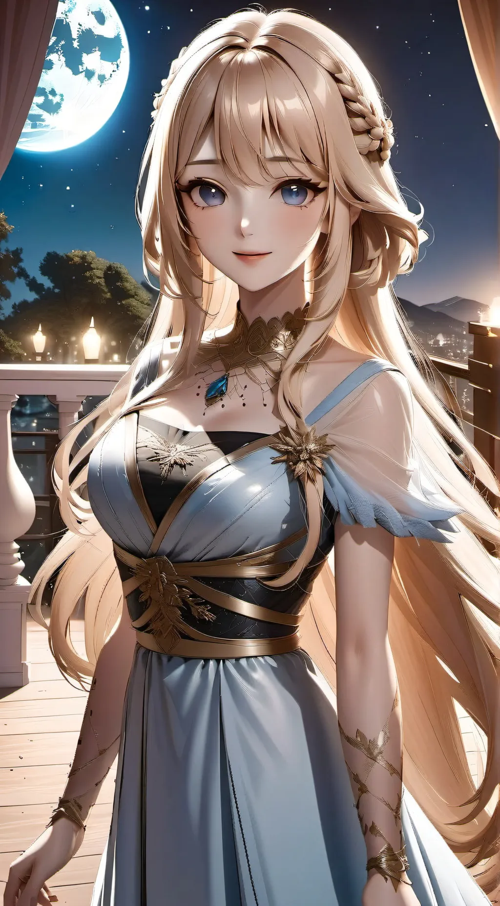 ai character: Sofia background