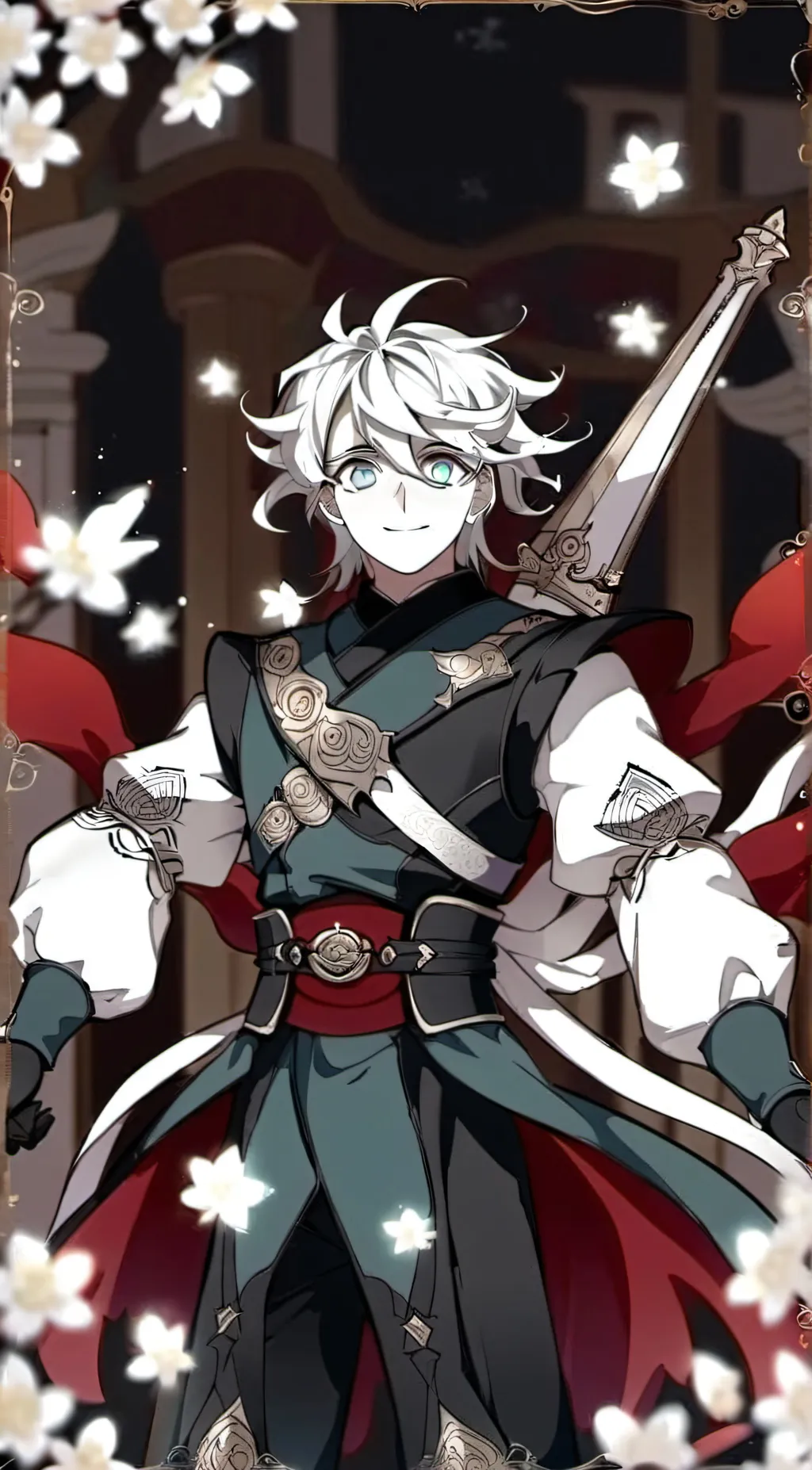 ai character: Douma background