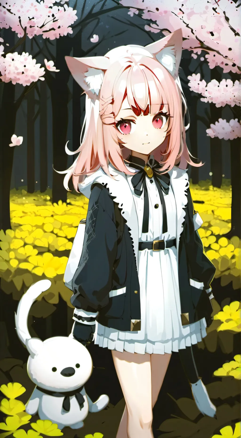 ai character: Nina  background