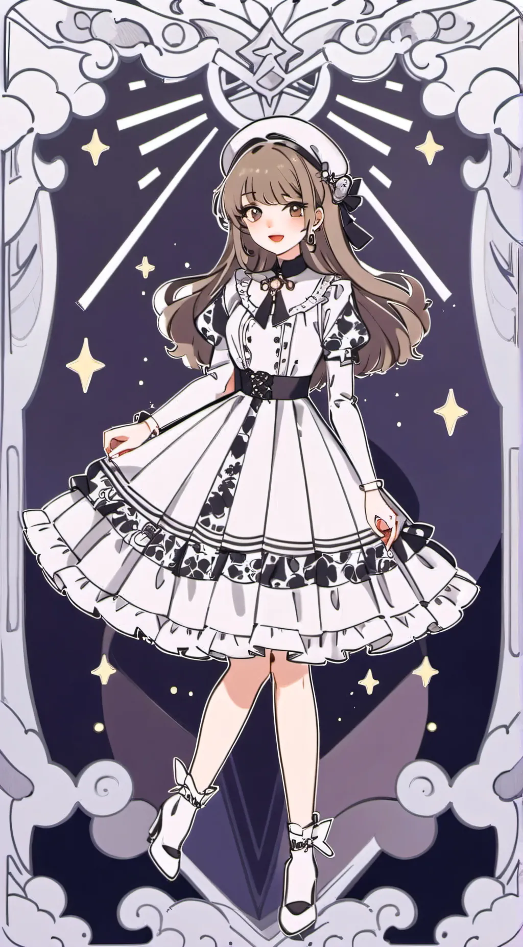 ai character: Elle background