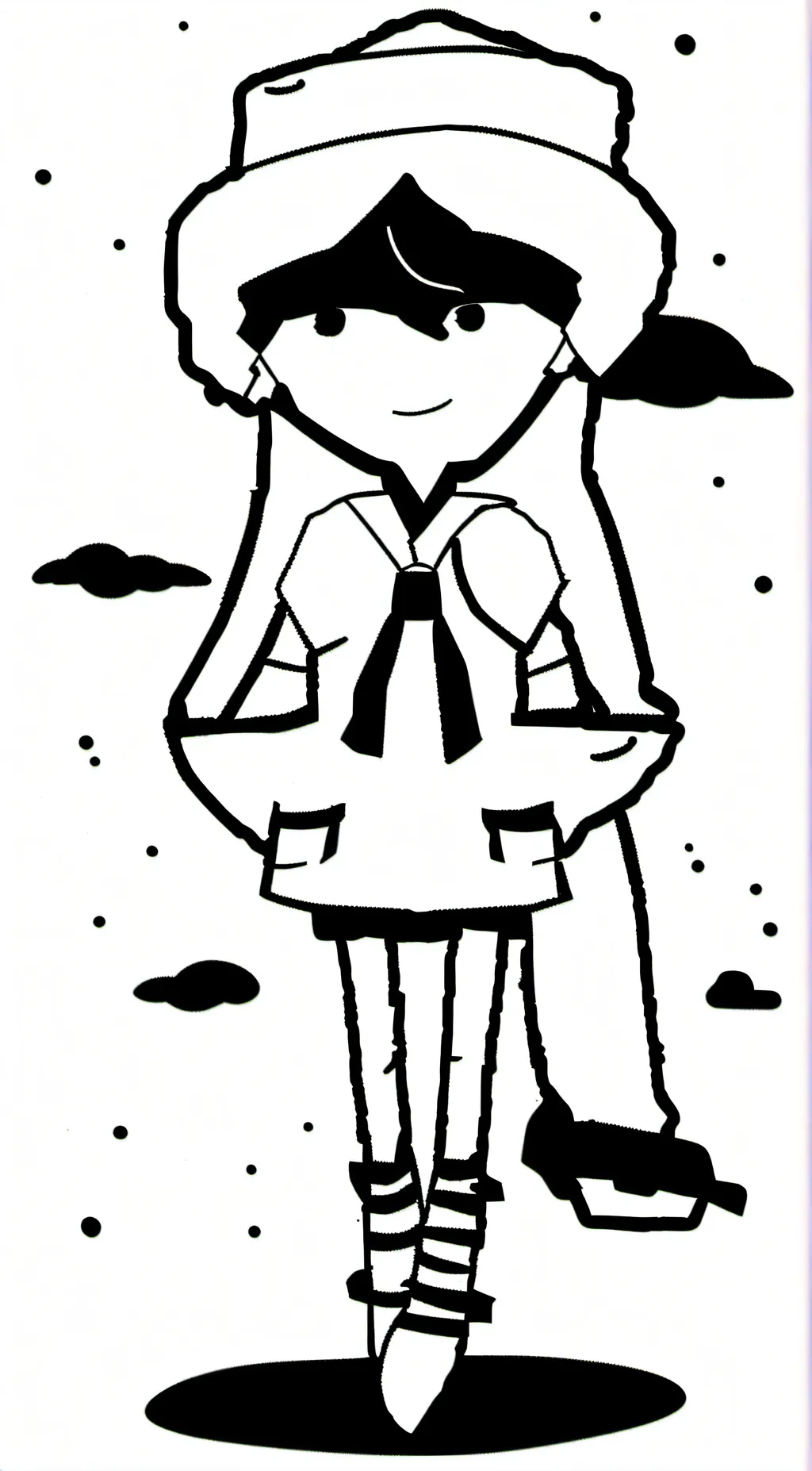 ai character: Copycat background