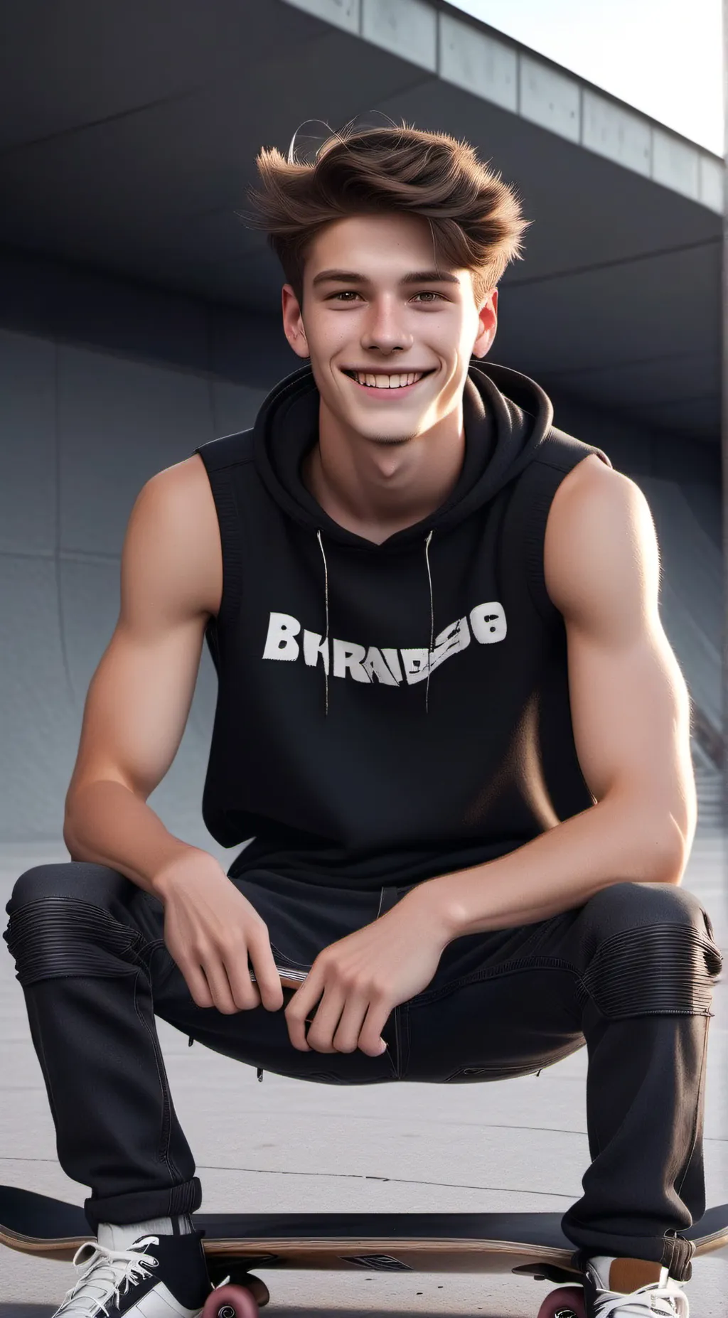 ai character: Elliott  background