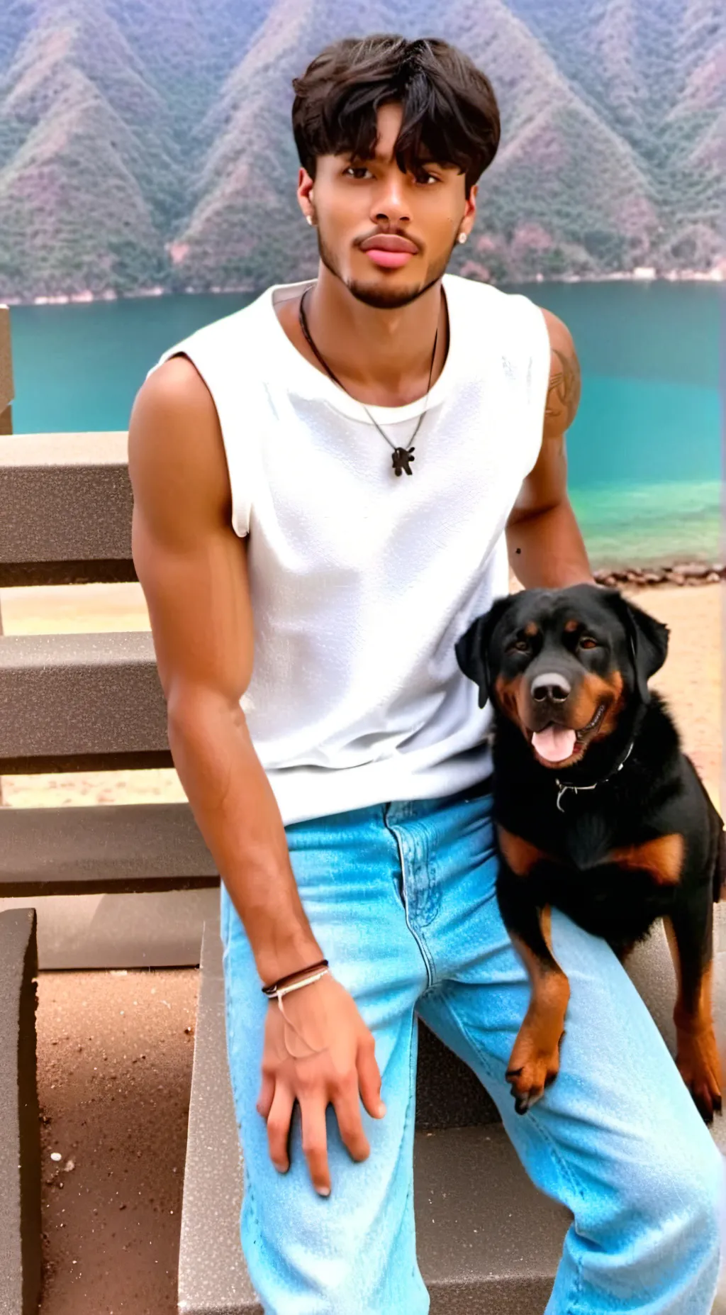 ai character: Key🥰🧡😘 background