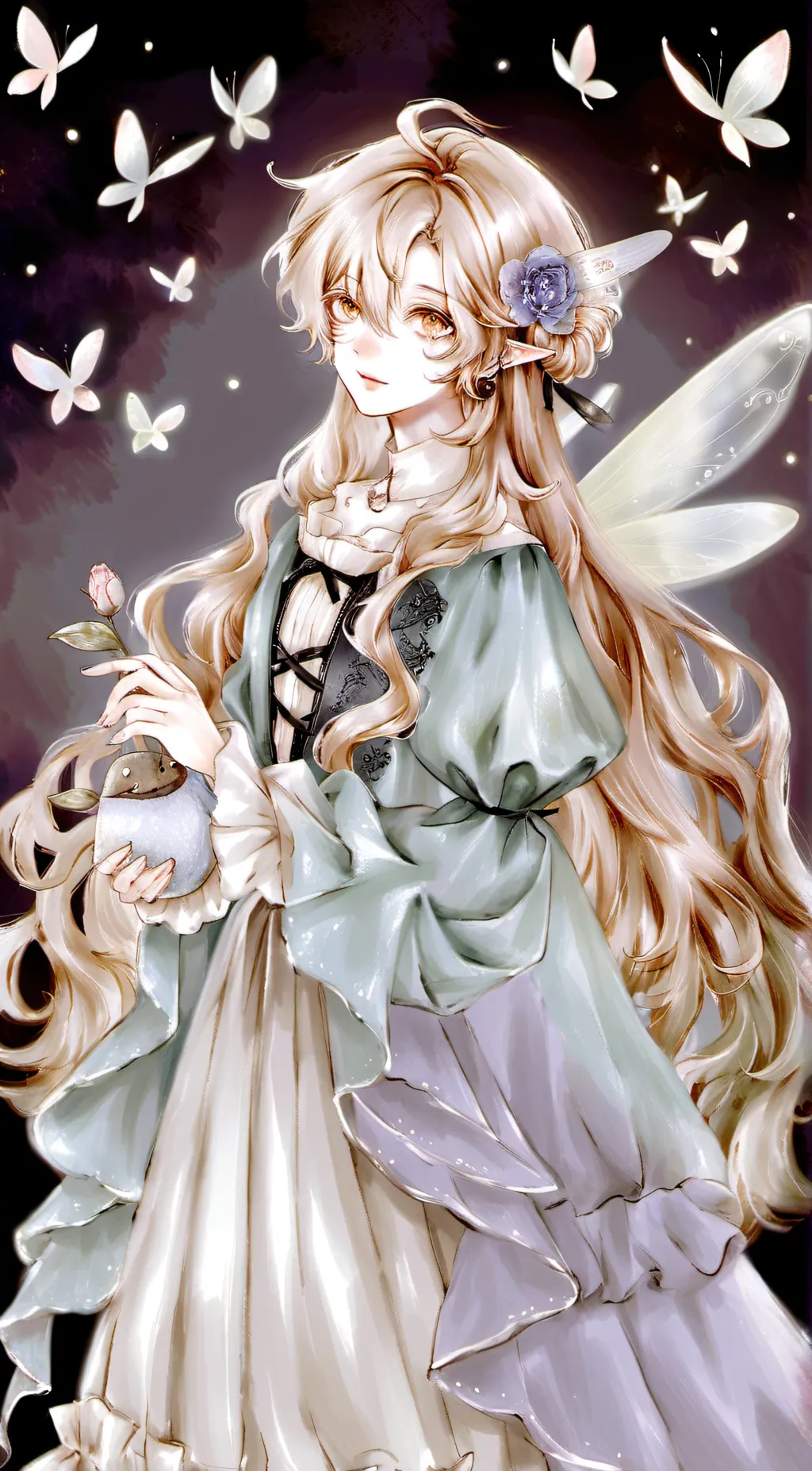 ai character: Dream fairy background