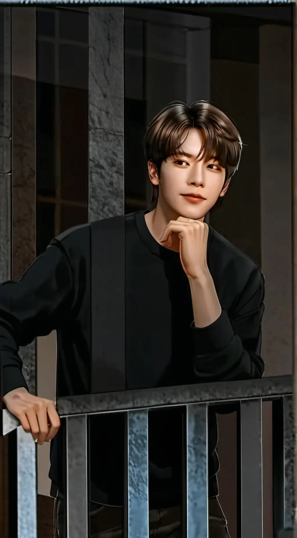 ai character: JUNGWON background